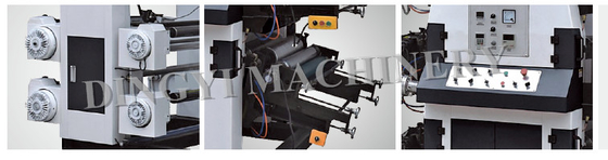 Medium Speed Stack 6 Colour Flexo Printing Machine