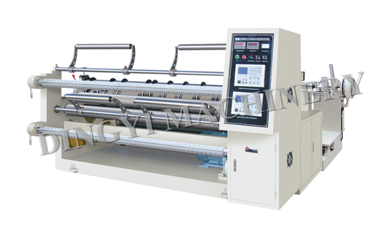 250m Min Blank Label Straw Paper Slitting Rewinding Machine