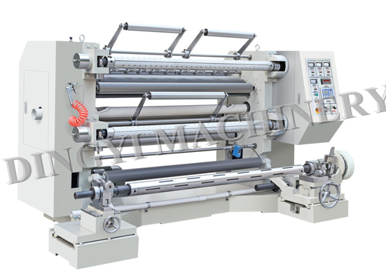 180m Min PVC PET Thermal Paper Slitting Rewinding Machine