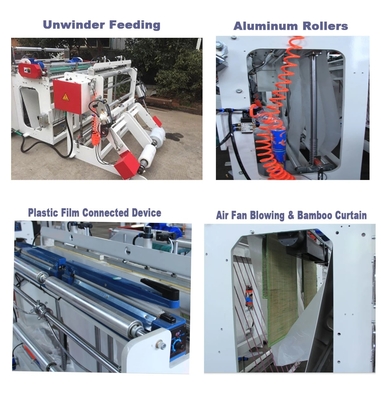 900mm Ultra High Speed Multi Wall Polythene Bag Making Machine