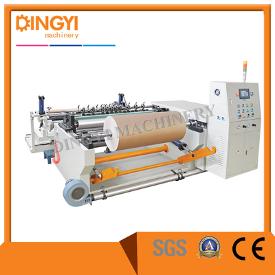 ละลายเป่ากระดาษนอนวูฟเวนพื้นผิวศูนย์ม้วน Slitter Rewinder