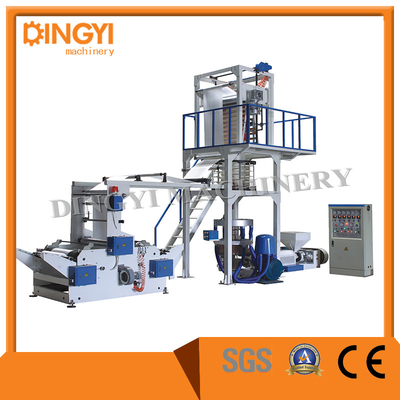 ฟิล์มถุงขยะ Double Winders Hdpe Extruder Machine